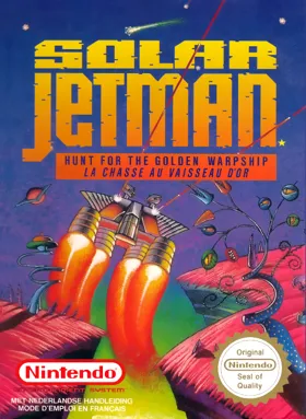 Solar Jetman - Hunt for the Golden Warpship (Europe) box cover front